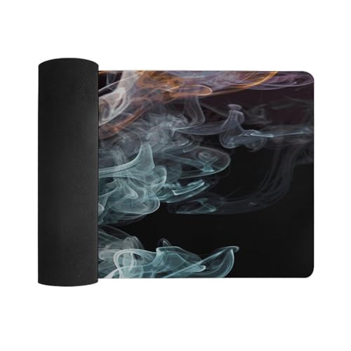 Psychedelic Smoke Desk Pad Large Office Desk Mat miniatura 3