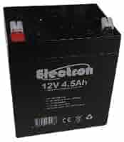 Batteria Al Piocco Ermetica 12V 4,5Ah - Ricaricabile, Con Connettore F1, Dimensioni 90x70x101 Mm - Foto 1