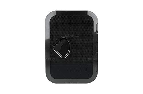Seaflo Marine Boat Deck Access Hatch & Lid 14.75"X10.6" - Black 270Mm X 375Mm #TOP3