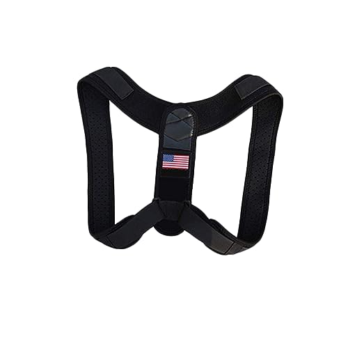 TOVINANNA Men's Support Belt for Posture Spine Straightener Shoulder Posture Band Muscle Random Style