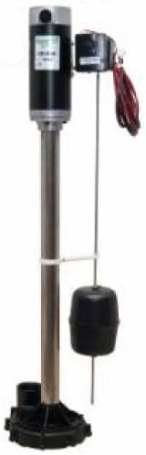Zoeller 585-0005 Aquanot II Battery Backup Pedestal Sump Pump System with Electronic Charger
