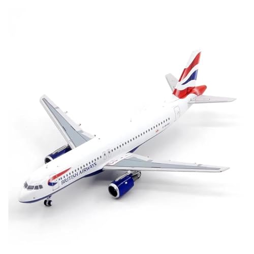 Réplica a escala 1/400 del avión British Airways A320 con acabado metálico 5