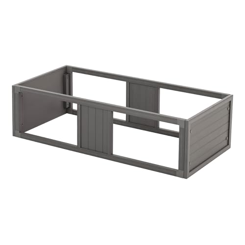 New Age Pet ECOFLEX Large Grey Mojave Stacker for Reptile Habitats | 10 Year Limited Manufacturer's Warranty | Stackable Design, Accommodates Lighting Set-Up