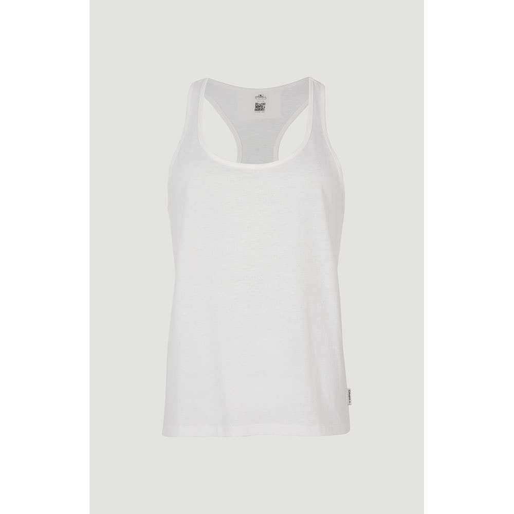 O'neill White Essentials Racer Back Tanktop - Woman - Size Xl
