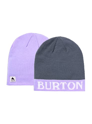 Burton Standard Billboard Beanie, Folkstone Gray/Foxglove Violet, One Size #TOP16