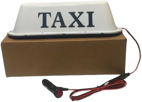MY ROOF LAMP Super Bright 12V LED Magnetic Taxi Cab Roof Sign - Waterproof Illuminated Car Top Light 730