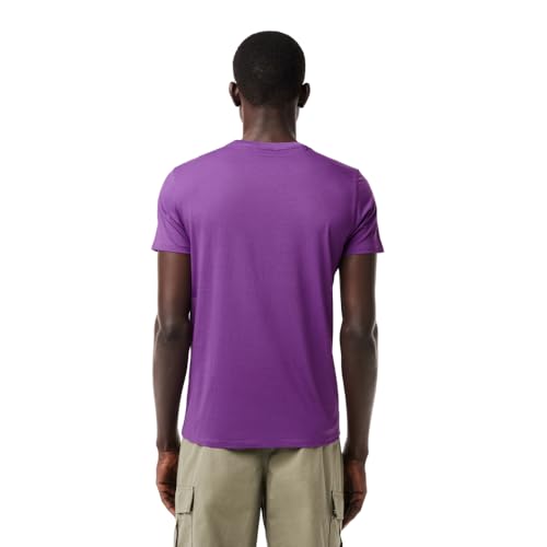 Image of Lacoste Men's Short Sleeve Pima Jersey Crew Neck Tee