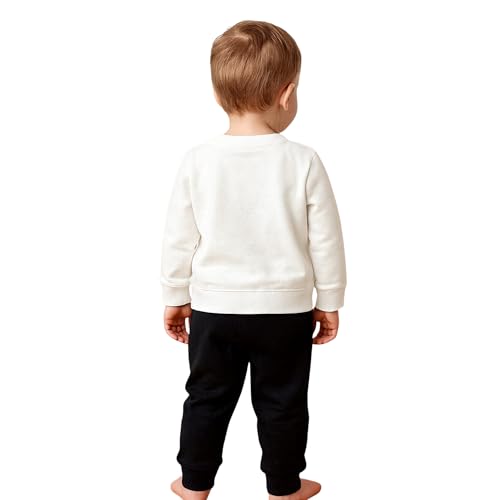 Image of NOVA BLOOM Kids Clothes for Boys | Cotton Printed Sweatshirt and Pants Set, Lightweight Breathable Kids Dress Boy Outfit, Comfortable Baby Boy Dress for Summer and Winter Wear