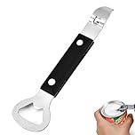 Black Magician 1PCS Stainless Steel Can & Bottle Opener and Punch for Beer, Beverages - Camping and Traveling Tool