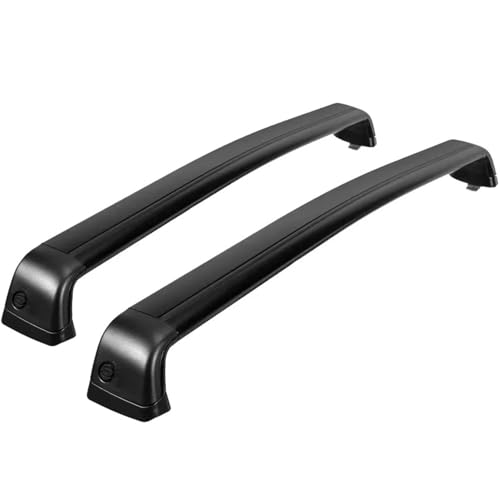 Barras Transversales Tesla Model Y 3 Portaequipajes para Coche Negro B