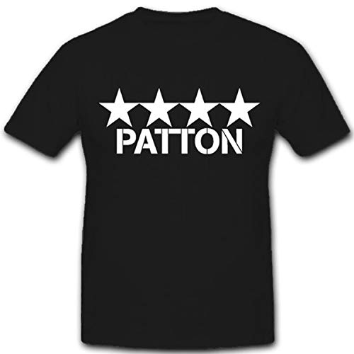 T-shirt 4 étoiles 8067 de l'armée américaine style militaire décontracté