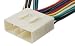 Absolute USA H1100/7300 Radio Wiring Harness for Hyundai 1991-1999 Power 4 Speaker (70-7300,HWH-1100)