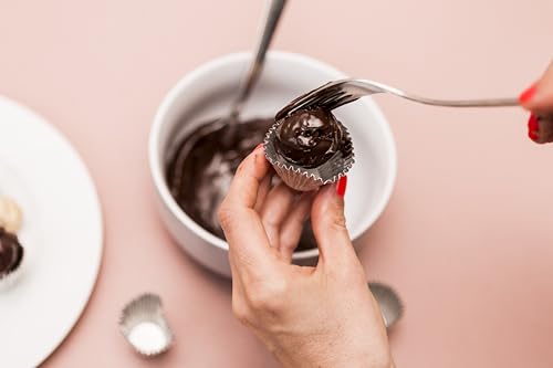 RUF Bio Kuvertüre-Chips Zartbitter, mit mind. 70% Kakaoanteil, zum Glasieren & Dekorieren von Kuchen, Torten & Keksen, glutenfrei & vegan, 1 x 150g