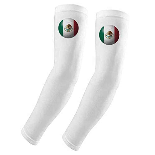Housse de protection UV pour les bras motif drapeau du Mexique DIYthinker