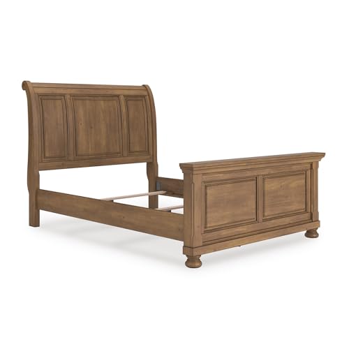 Image of Signature Design by Ashley Furniture Traditional Wood Queen Sleigh Bed