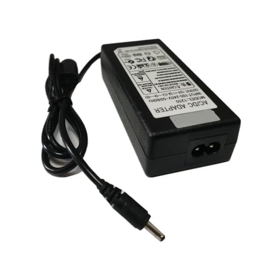 Alimentador AC de 12V 5A para cargador cuádruple de batería Intermec CK3X con cable de corriente 2