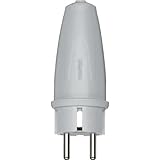 grau Merten 125463 PVC-SCHUKO-Stecker, grau