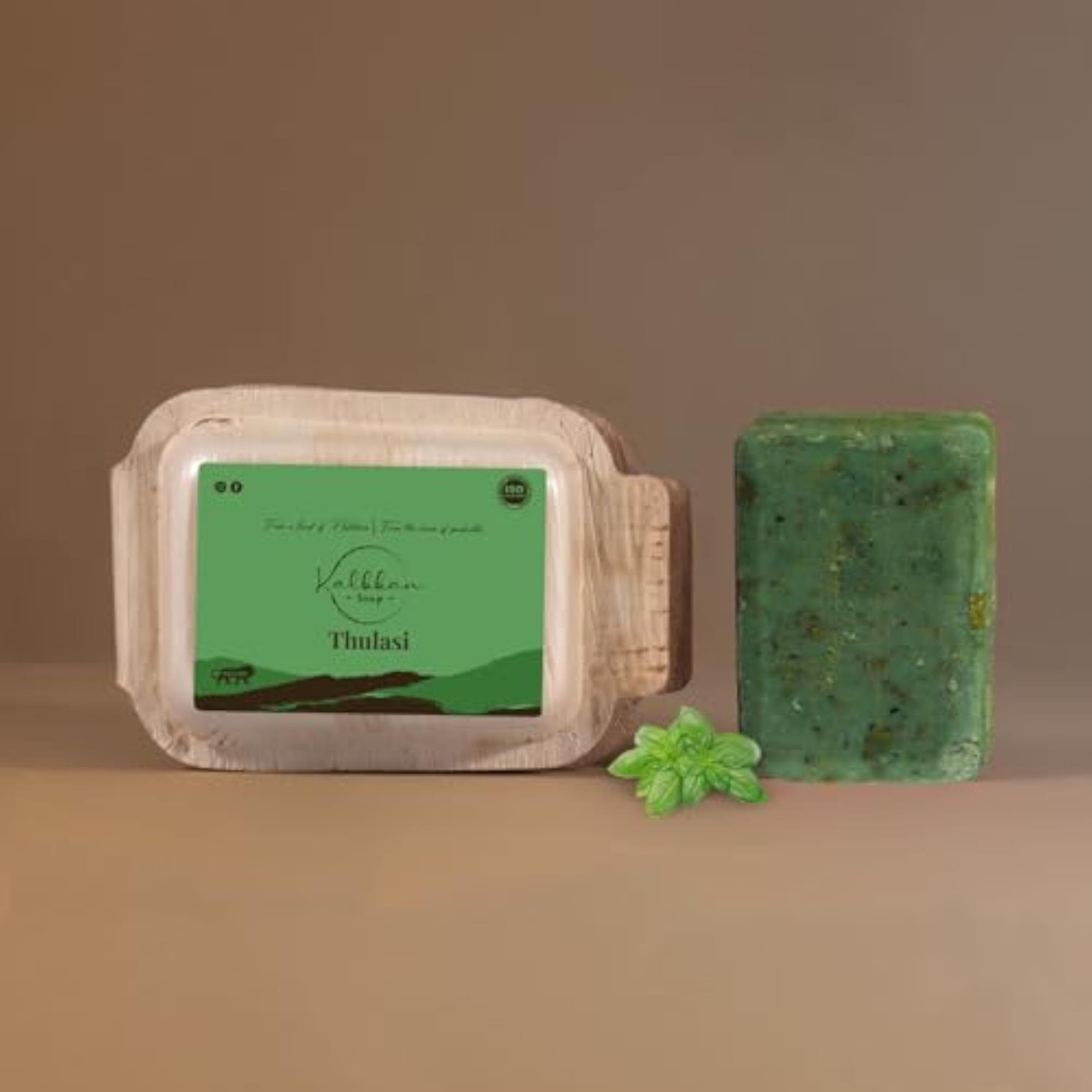 Kalkkan Ayurvedic Natural Tulasi Herbal Bath Soap
