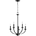 Quorum 6160-5-69 Reyes Chandelier, 5-Light, 300 Total Watts, Noir