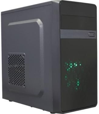 DIYPC MA01-G Black/Green USB 3.0 Micro-ATX Mini Tower Gaming Computer Case with Dual Fans