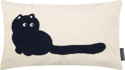 MAGMA Kissenhülle Kissenbezug Dude Katze 30x50cm Wendekissenhülle...