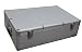 1000 Cd DVD Silver Aluminum Hard Case for Media Storage Holder w/Hanger Sleeves