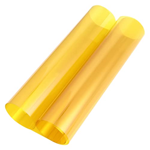 Filtro de luz amarilla Mipcase para solucionar iluminación fría en dormitorio con lámina PET