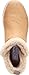 Clarks Women's Breeze Fur Ankle Boot, Tan, 6
