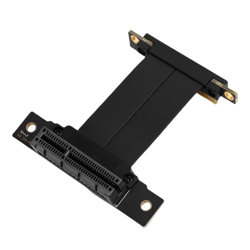Cable elevador GPU PCIE 4.0 4X para setups de juegos extremos y modificación de chasis de PC 3