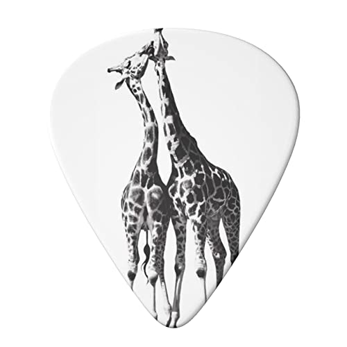Ensemble de 6 médiators de guitare girafe africaine pour guitare acoustique, guitare électrique, basse, ukulélé – fin… - Les Beatles, Paul McCartney, John Lennon, RIngo Starr, George Harrison Ensemble de 6 médiators de guitare girafe africaine pour guitare acoustique, guitare électrique, basse, ukulélé - fin… – Image 4
