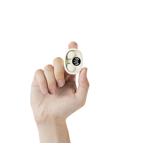 MSHUKCOE Small Invisible Sleep Earbuds Smallest Wireless