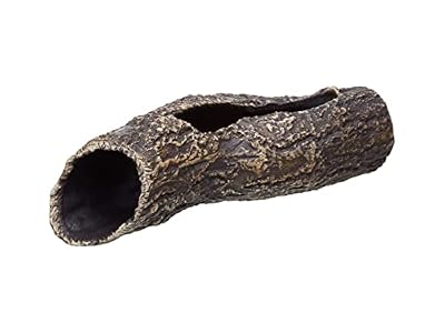 Plecoceramics Large Pleco Cave Breeding Ceramic Decorations Fish Tank Aquarium (1 pcs Scape Log)