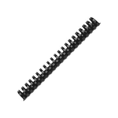 DOJA BARCELONA | Canutillos para Encuadernar | 10mm Diametro | PACK 100 | Grosor: 0,38mm | para A4 con 21 Loops | Paso: 12,3 mm | Canutillo Encuadernacion para Maquina Encuadernadora