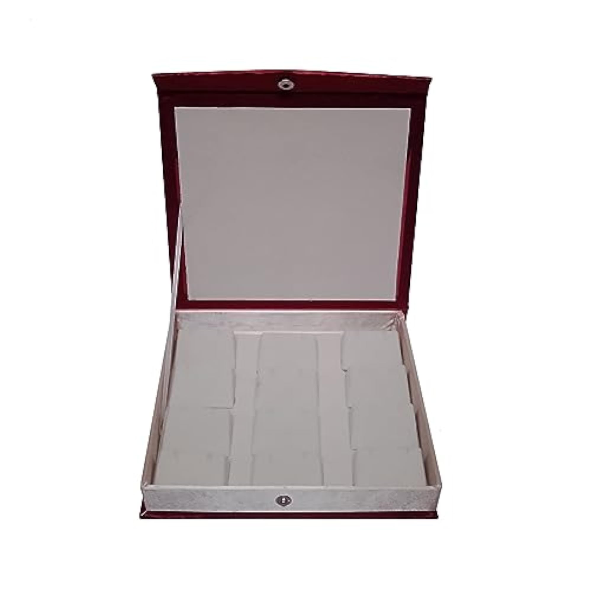 3pcs Earring Box Set in Violet and Red