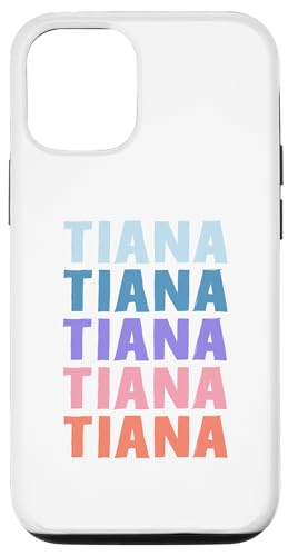 Custodia per iPhone 14 Pro Regalo divertente Nome Tiana Personalizzato Nome Custodia per iPhone 14 Pro Regalo divertente Nome Tiana Personalizzato Nome