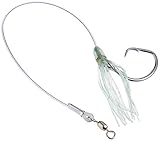 P-Line PAHR14/0-500HO Alaska Halibut Rig 500 Lb 14/0 with Glow Skirt 500 Lb Alaska Halibut Rig 500 Lb 14/0 with Glow Skirt