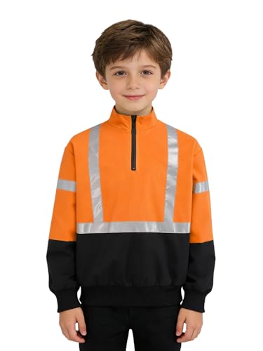 Veste bomber matelassée haute visibilité garçon vêtement de sécurité premium