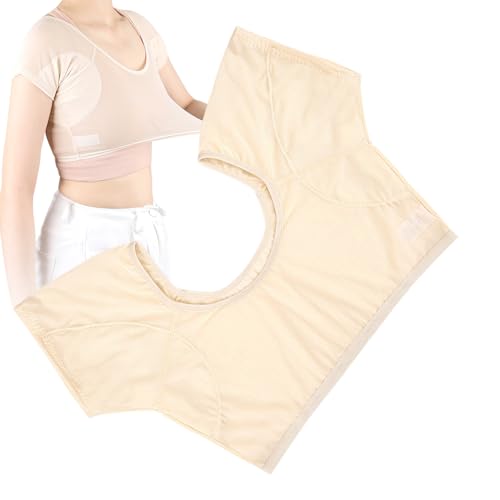 Protector de axilas antisudor – Almohadillas absorbentes lavables reutilizables – Ropa transpirable de secado rápido para uso diario, deporte, calor canicular oficina de viaje