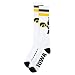 NCAA Iowa Hawkeyes Men's Tube Socks, White/Black/Gold