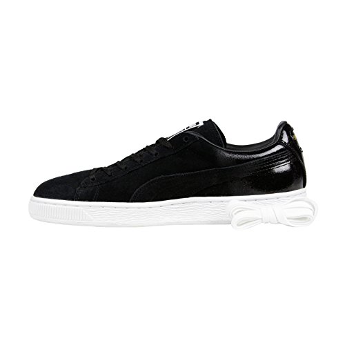 PUMA PUMA Mens Suede Classic + Blur Shoes Size 8 Black/Black/White