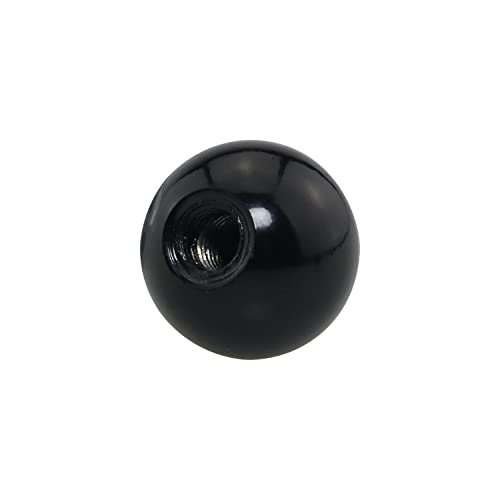 Image of 6Inch Black Steel Ball Knob Lamp Shade Finial Lamp Harp Holder with 1-1 /2 Inch Lamp Finial Oil Rubbed for Table and Floor Lamps