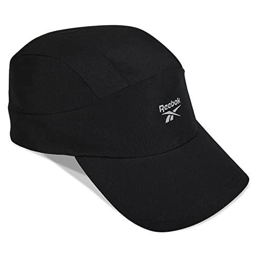 Image of Reebok Running Hat | Performance | Athletic | Lightweight | Quick Drying | Sun Protection | Reflective | Recycled Materials