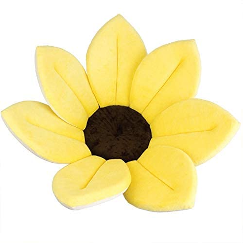 sunflower baby bath pillow