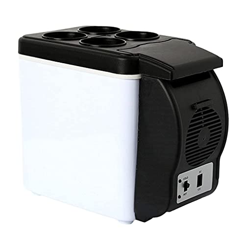 Mini refrigerador portátil para carro, barco, geladeira, freezer, geladeira, 6L, 9 latas 12V