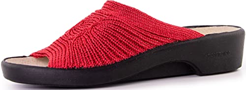  ARCOPEDICO Womens Splash Red Nylon Sandals 38 EU