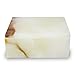 Alpine Marble Memorial Keepsake Box - Extra Small - Holds Up to 16 Cubic Inches of Ashes - Green Cremation Urn for Ashes - Engraving Sold Separately