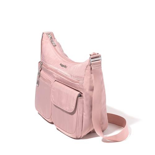 Image of Baggallini womens Everywhere Bagg Crossbody Women 11x9 Lightweight Nylon Hobo Water-resistant Travel Bag W /Rfid