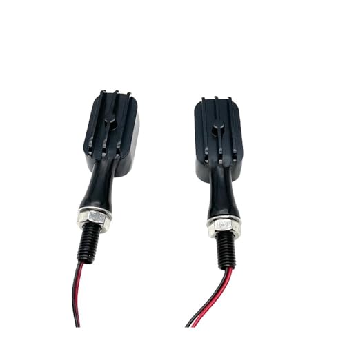 Clignotants de moto 8mm 2 LED résolvant le manque de visibilité arrière sur Buell - 6