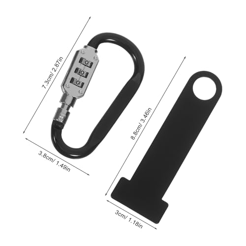 Soporte para candado de casco de motocicleta universal sin herramientas 2