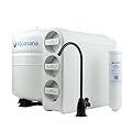 Aquasana SmartFlow® Reverse Osmosis Water Filter | RO Under Sink System | WQA Certified up to 99.99% of 90 contaminants Including Fluoride, PFAS, Arsenic, Lead, and Chlorine | Matte Black Faucet